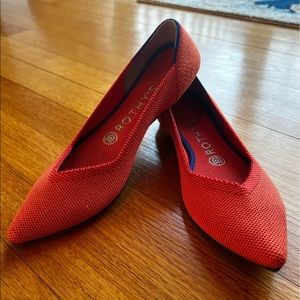 Rothy’s The Point - Persimmon, size 7